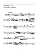 Syrinx - DEBUSSY - Partition - Flûte traversière